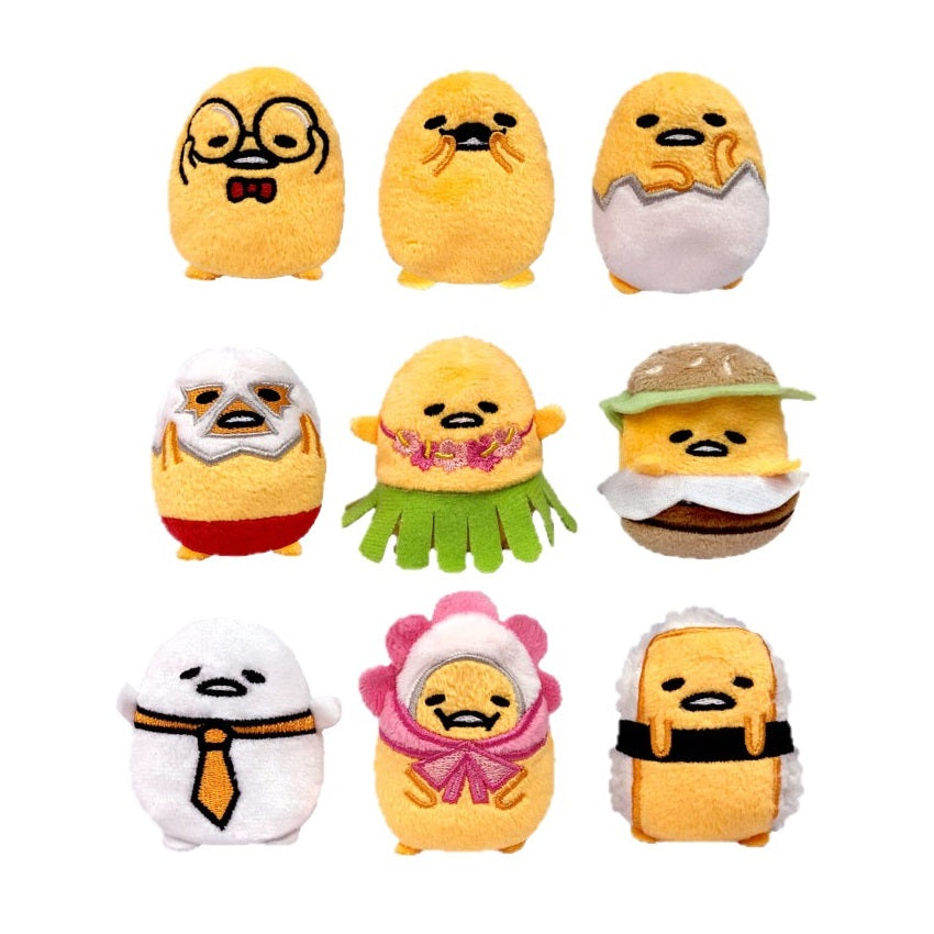 Gudetama surprise plush key clip (1pc random)