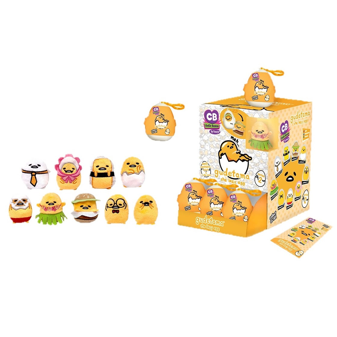 Gudetama keychain hot sale blind bag