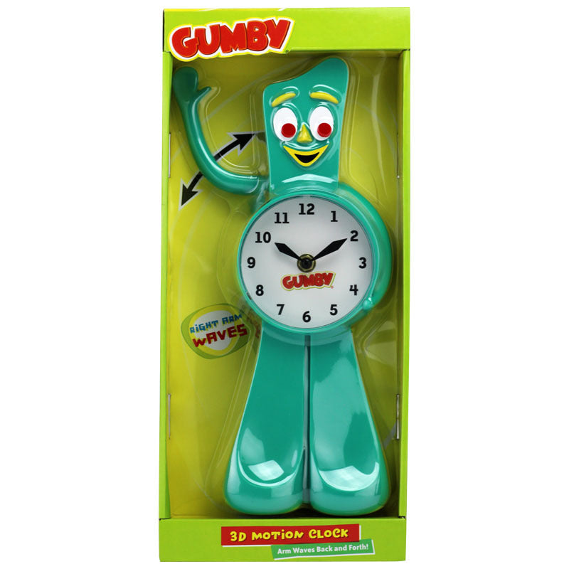 Gumby Motion Wall Clock
