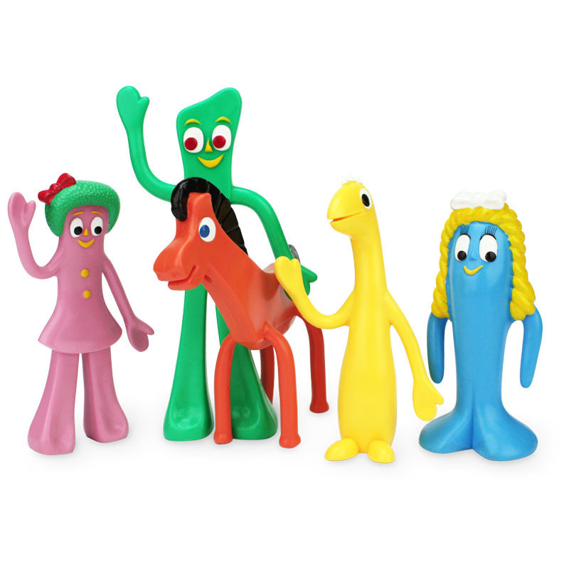 Gumby and friends bendable figure box set