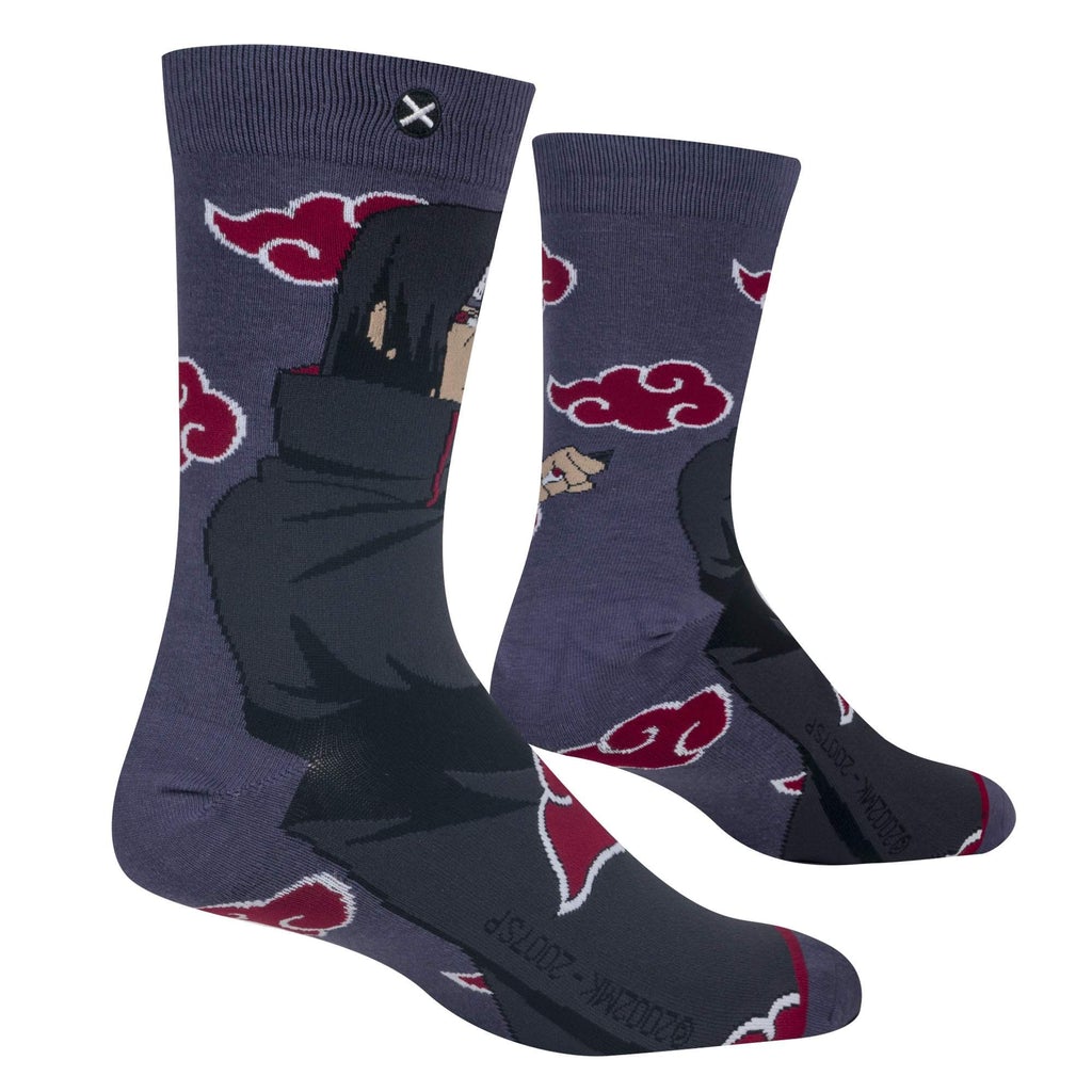 Itachi from Naruto: Shippuden crew socks