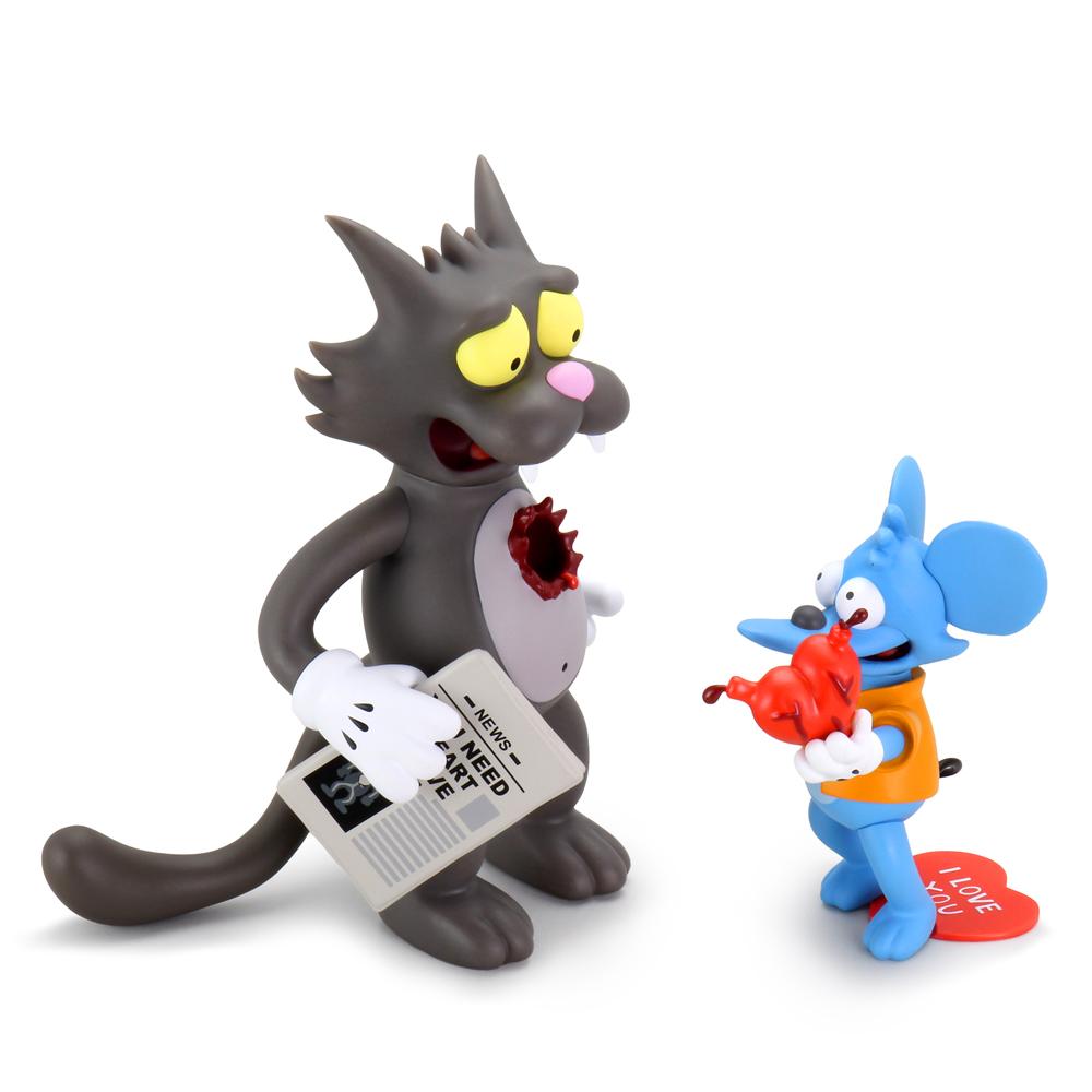 The Simpsons Itchy and Scratchy medium figure