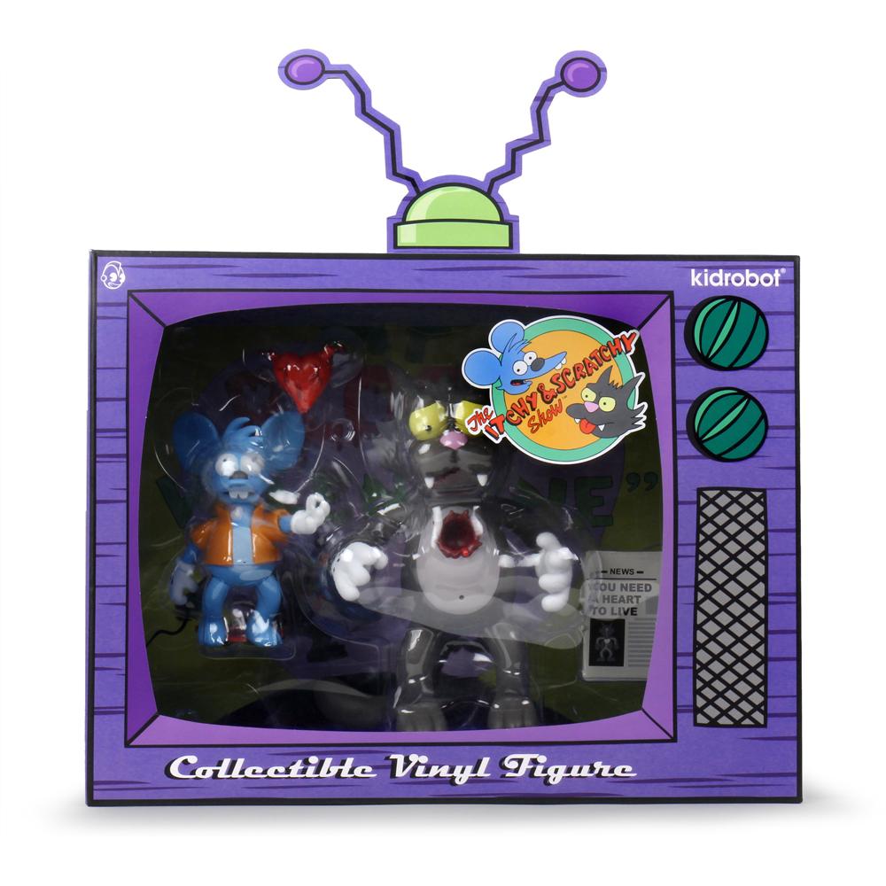 The Simpsons Itchy and Scratchy medium figure