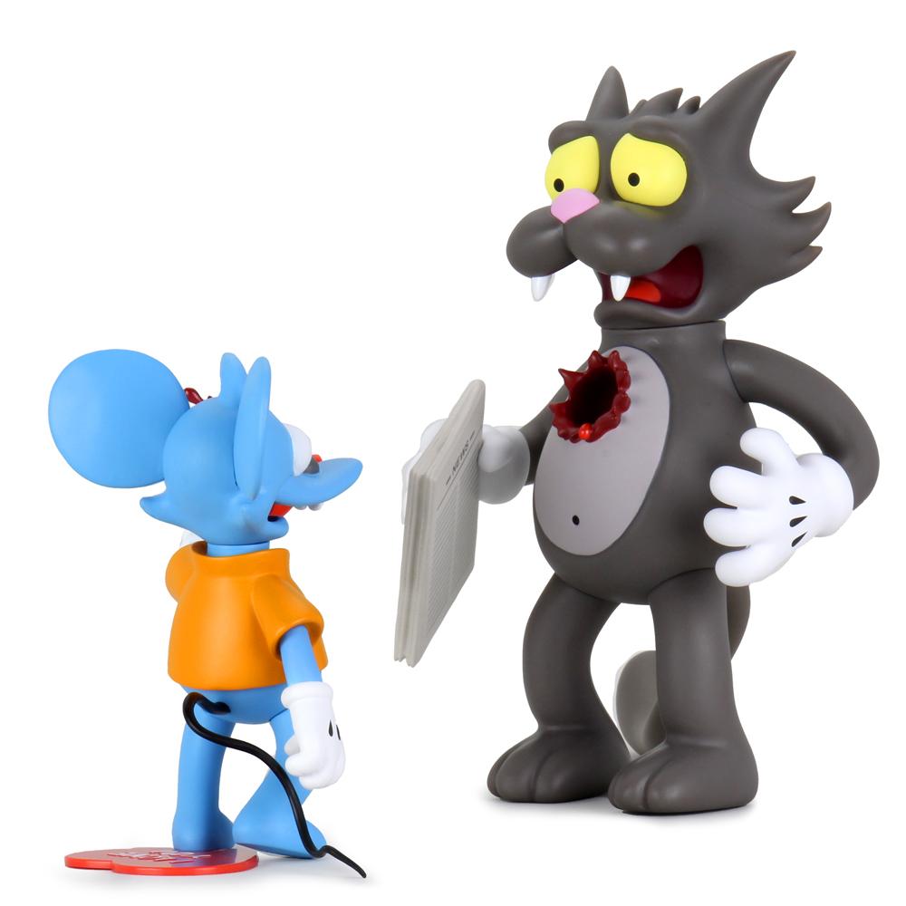 The Simpsons Itchy and Scratchy medium figure
