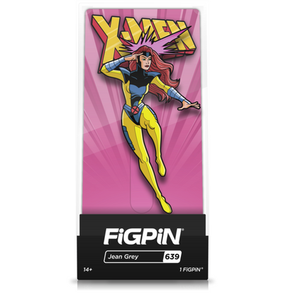 Jean Grey from X-Men Animated Series enamel pin