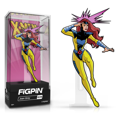 Jean Grey from X-Men Animated Series enamel pin