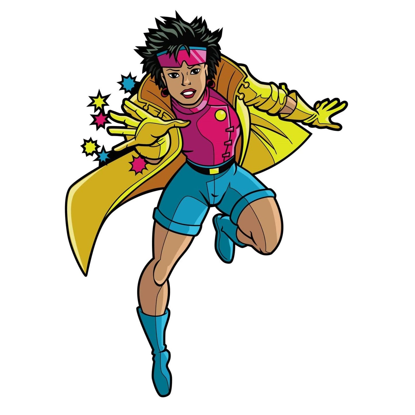 Jubilee from X-Men Animated Series enamel pin