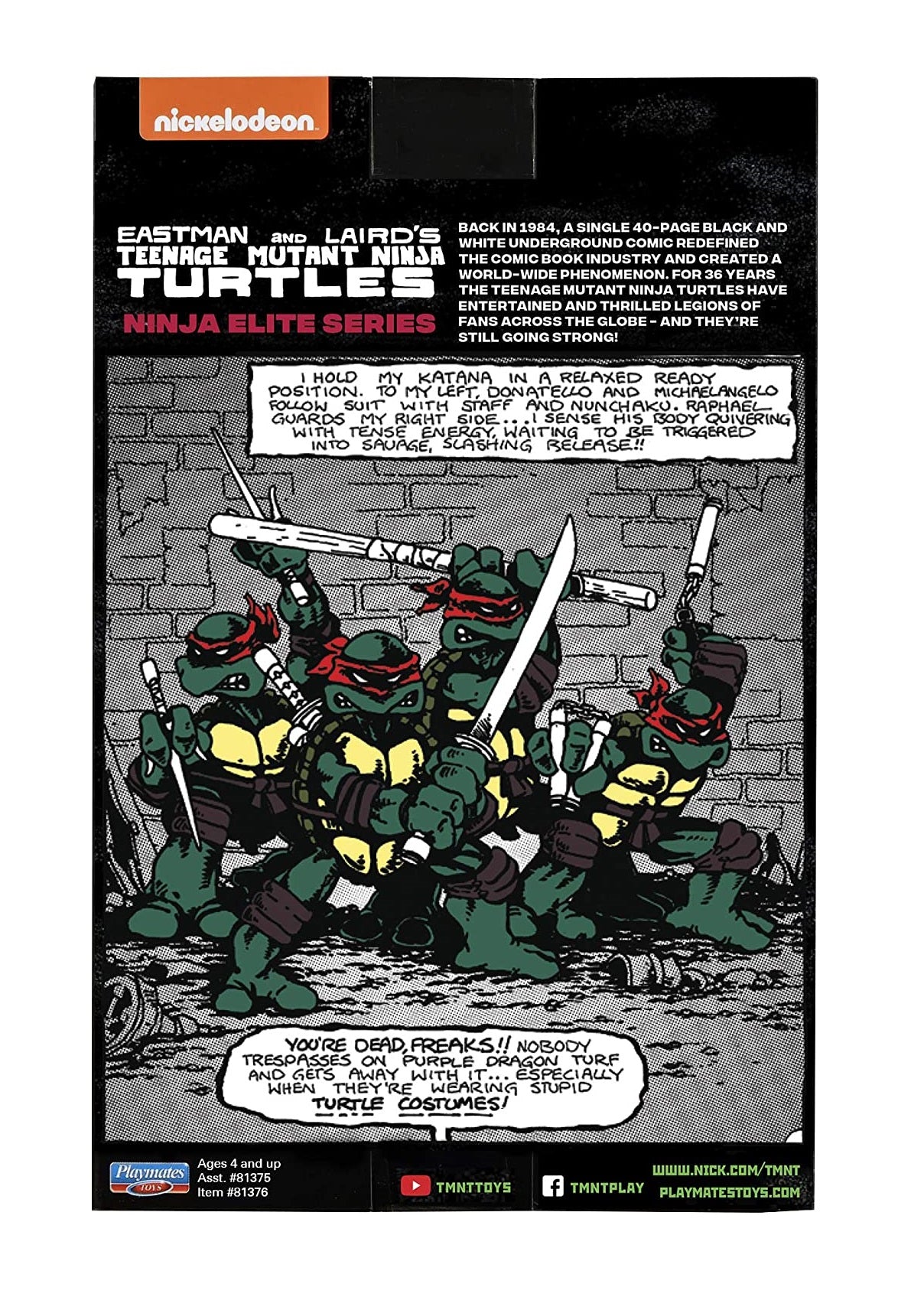 TMNT Ninja Elite Series Leonardo figure