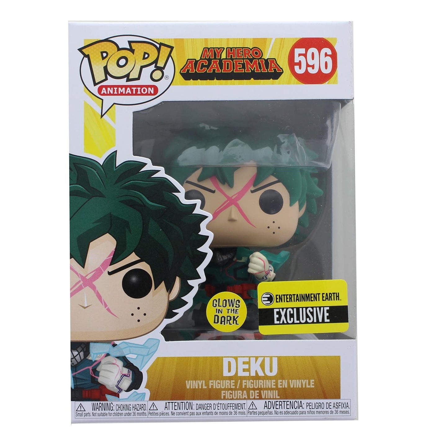 Deku from My Hero Academia Glow in the Dark vinyl figure