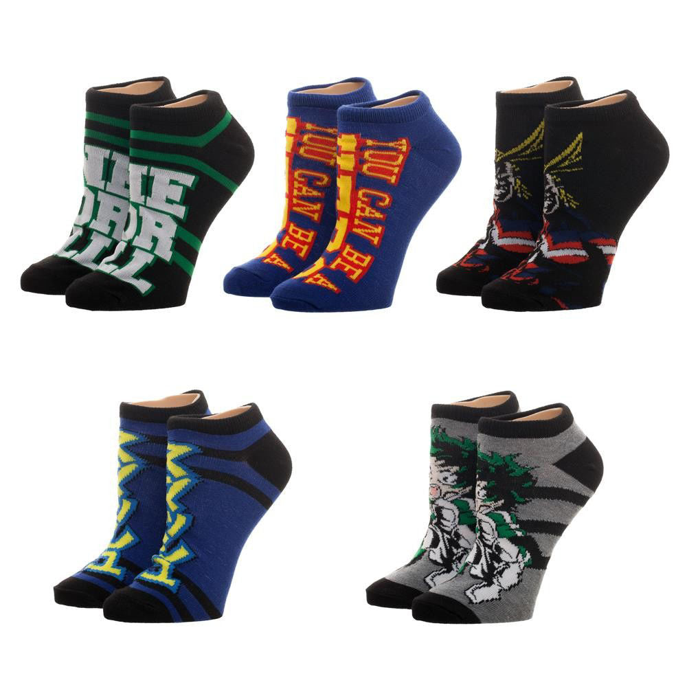My Hero Academia Ankle Sock 5-Pack