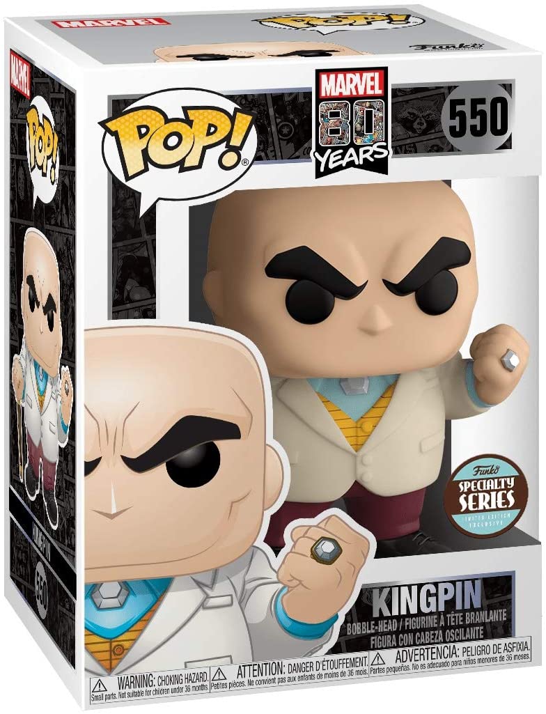 80th anniversary of Marvel Kingpin vinyl figure