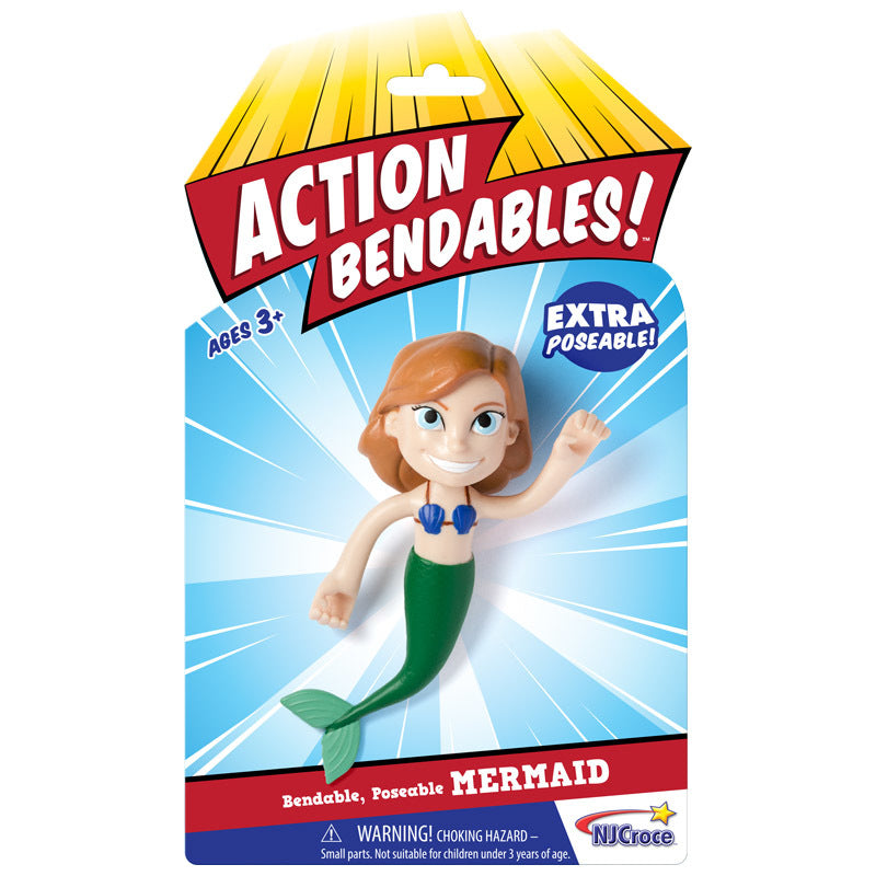 Action Bendables Mermaid figure