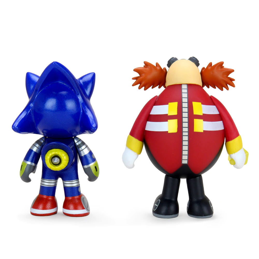 Dr. Robotnik and Metal Sonic from Sonic the Hedgehog vinyl figures