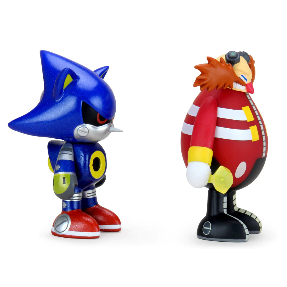 Dr. Robotnik and Metal Sonic from Sonic the Hedgehog vinyl figures