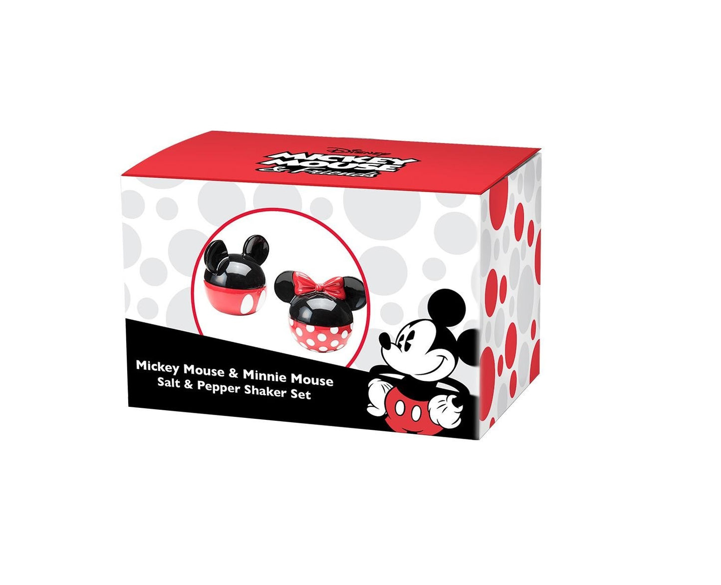 Mickey and Minnie ceramic Salt and Pepper set