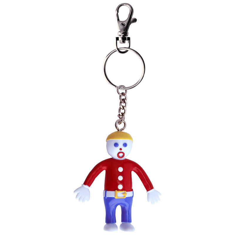 Mr Bill bendable keychain