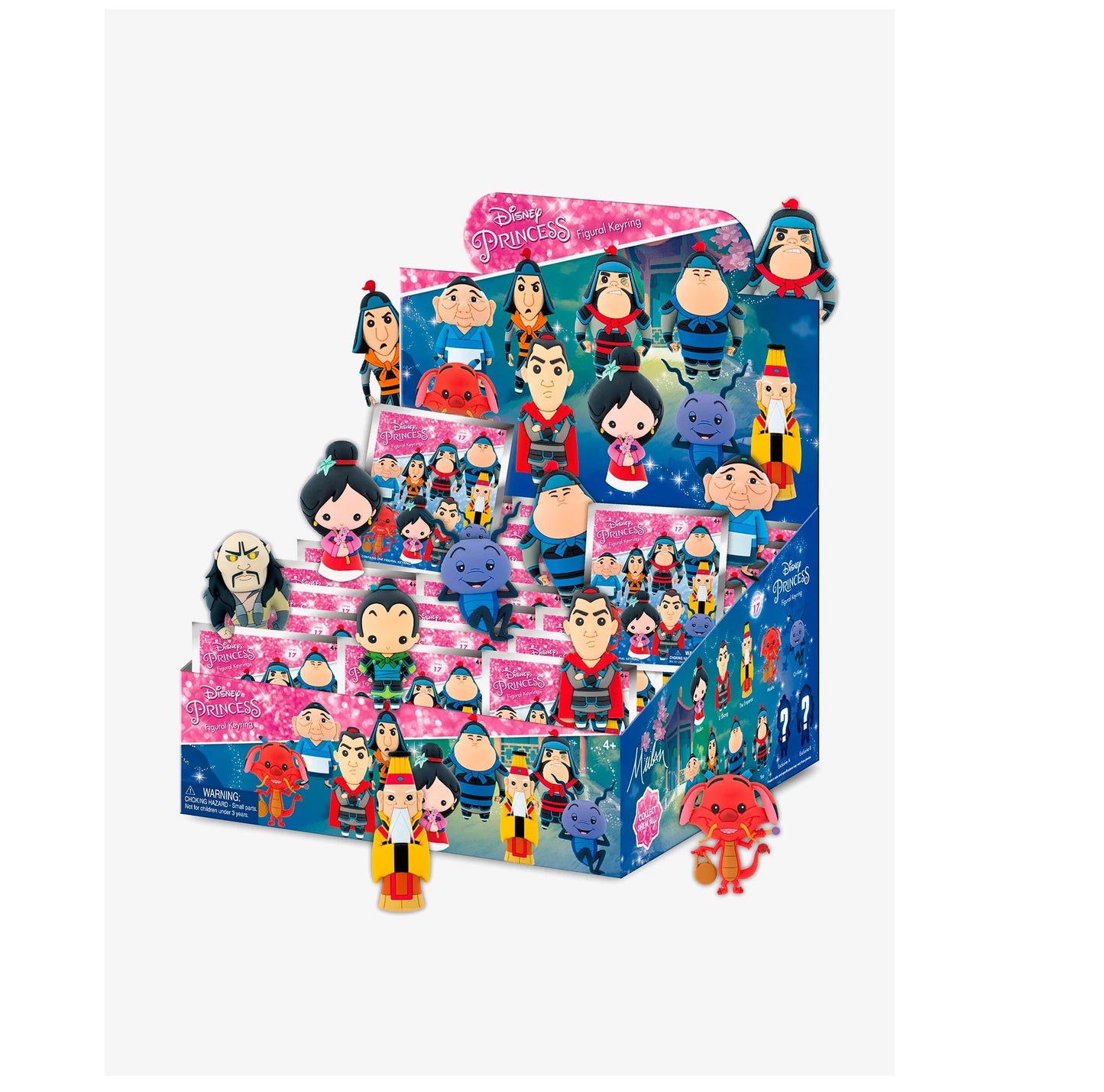 Mulan 20th Anniversary 3D foam keychain (1pc random)