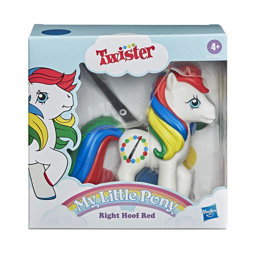My Little Pony Retro Twister Mashup "Right Hoof Red"
