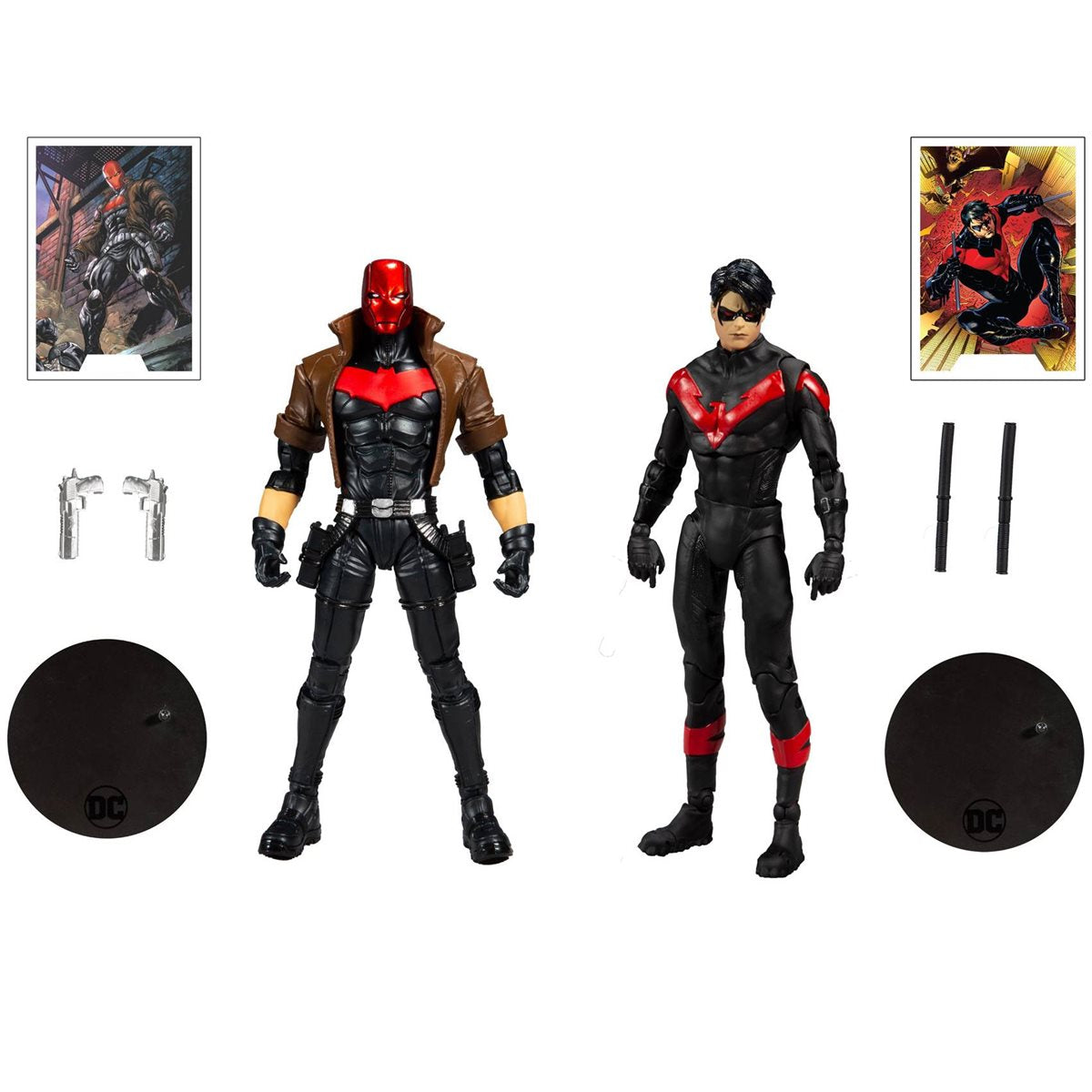 Nightwing & Red Hood 7 inch figure 2-Pack