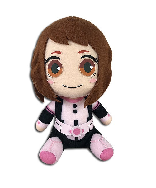 Ochaco from My Hero Academia sitting plush