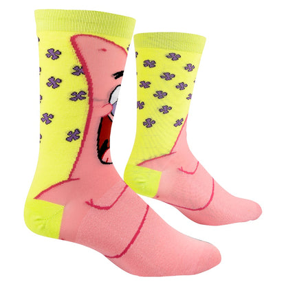 Patrick from SpongeBob Squarepants crew socks