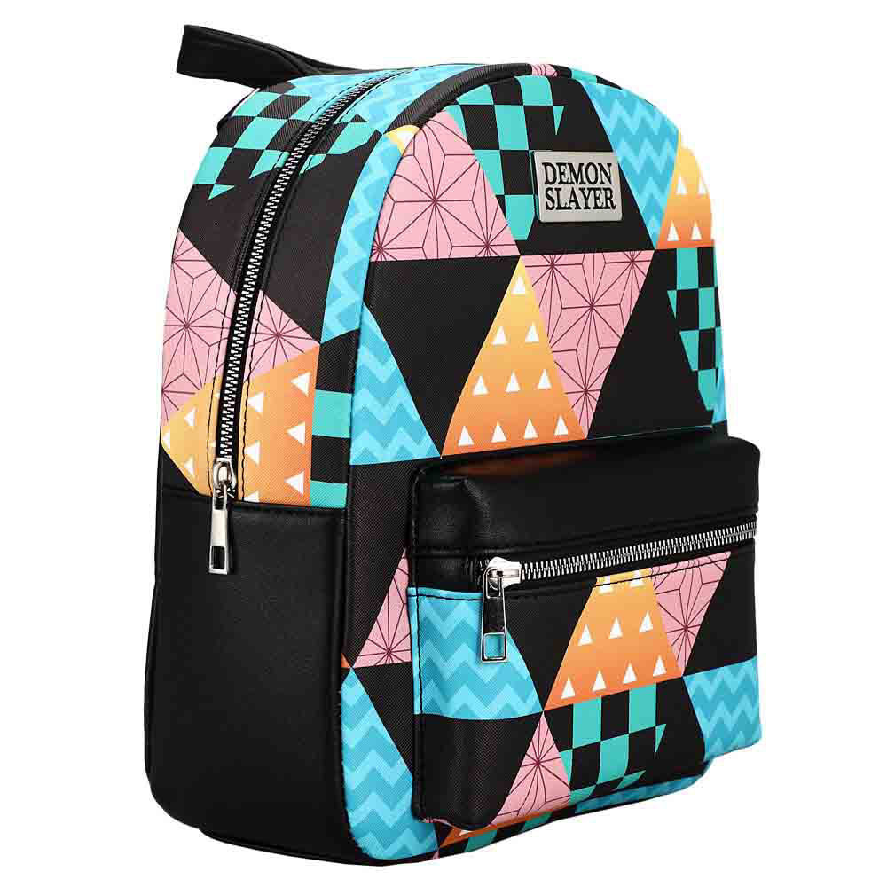 Demon Slayer patterns mini backpack