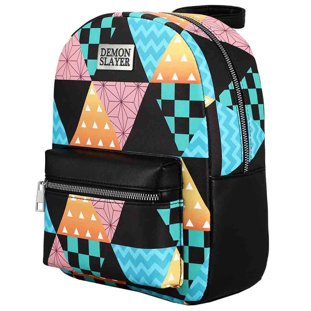 Demon Slayer patterns mini backpack