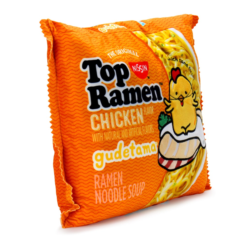 Top Ramen x Gudetama 16" crinkle plush