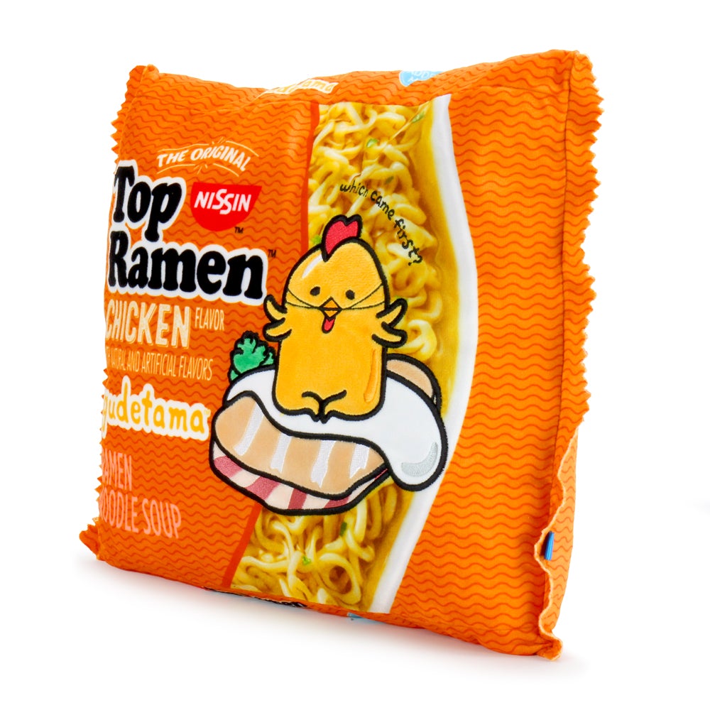 Top Ramen x Gudetama 16" crinkle plush