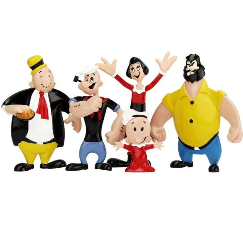 Popeye The Sailor Man Show bendable figure box set