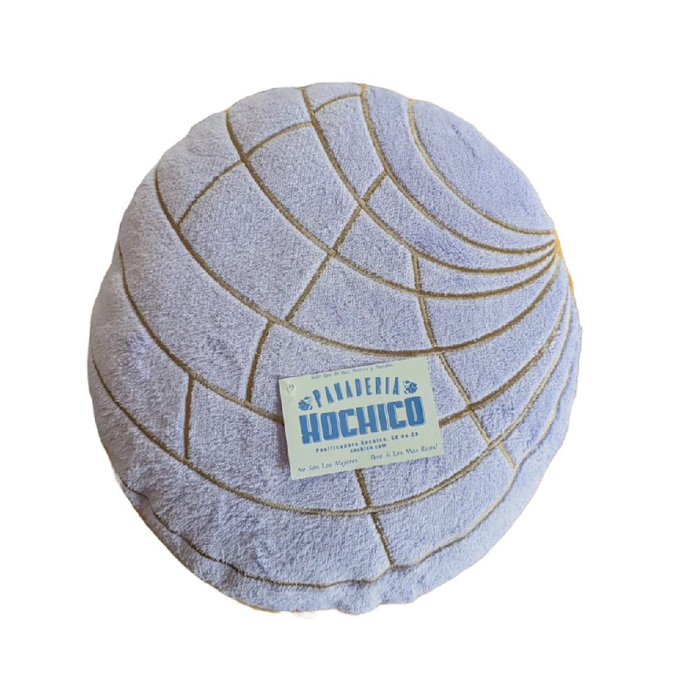 Pastel Purple Pan Dulce "Concha" plush cushion