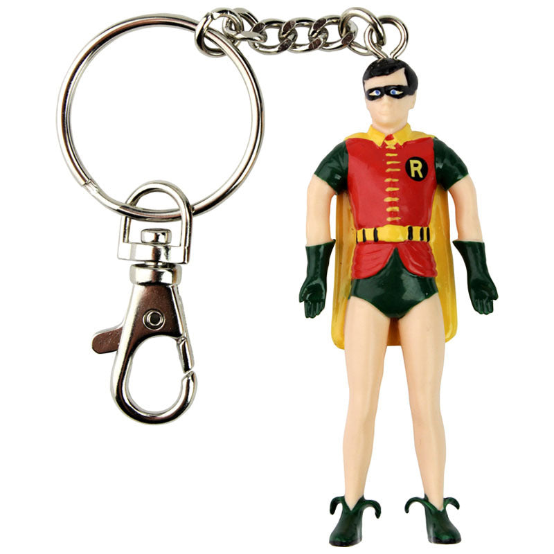 Burt Ward as Robin bendable keychain