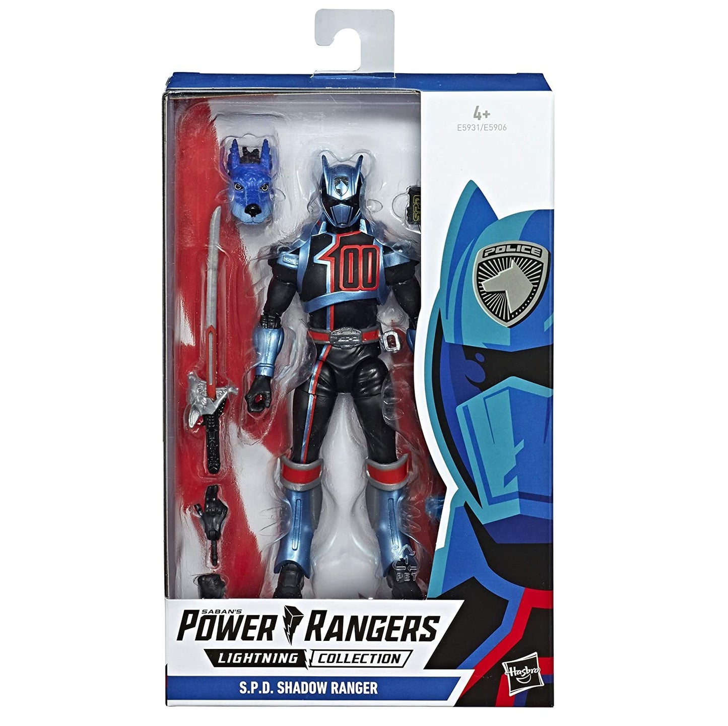 Lightning Collection S.P.D. Shadow Ranger action figure