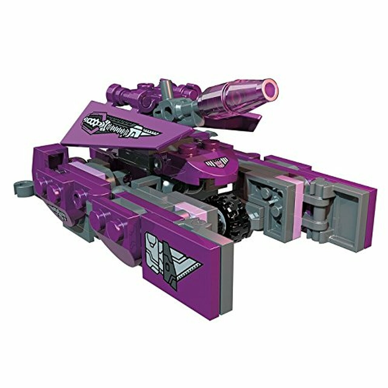 Kreo Transformers Decepticon Shockwave battle changer
