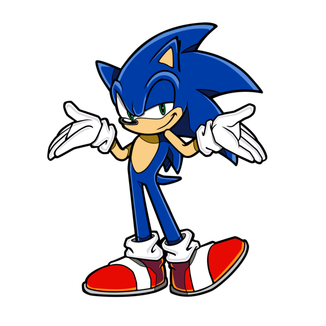 Sonic the Hedgehog enamel pin