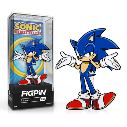 Sonic the Hedgehog enamel pin