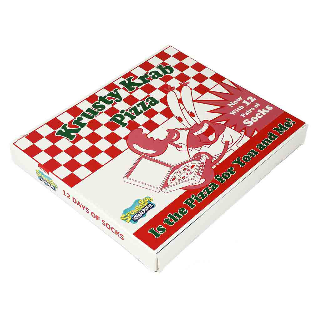 SpongeBob 12 Days of socks box set