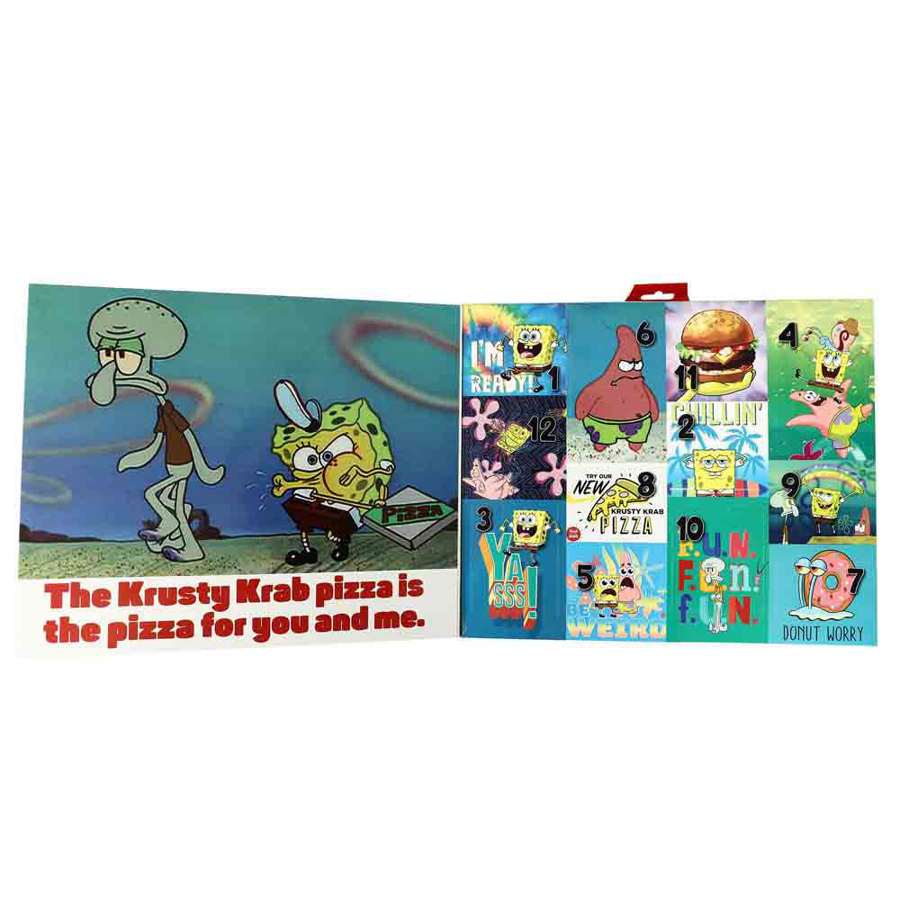 SpongeBob 12 Days of socks box set