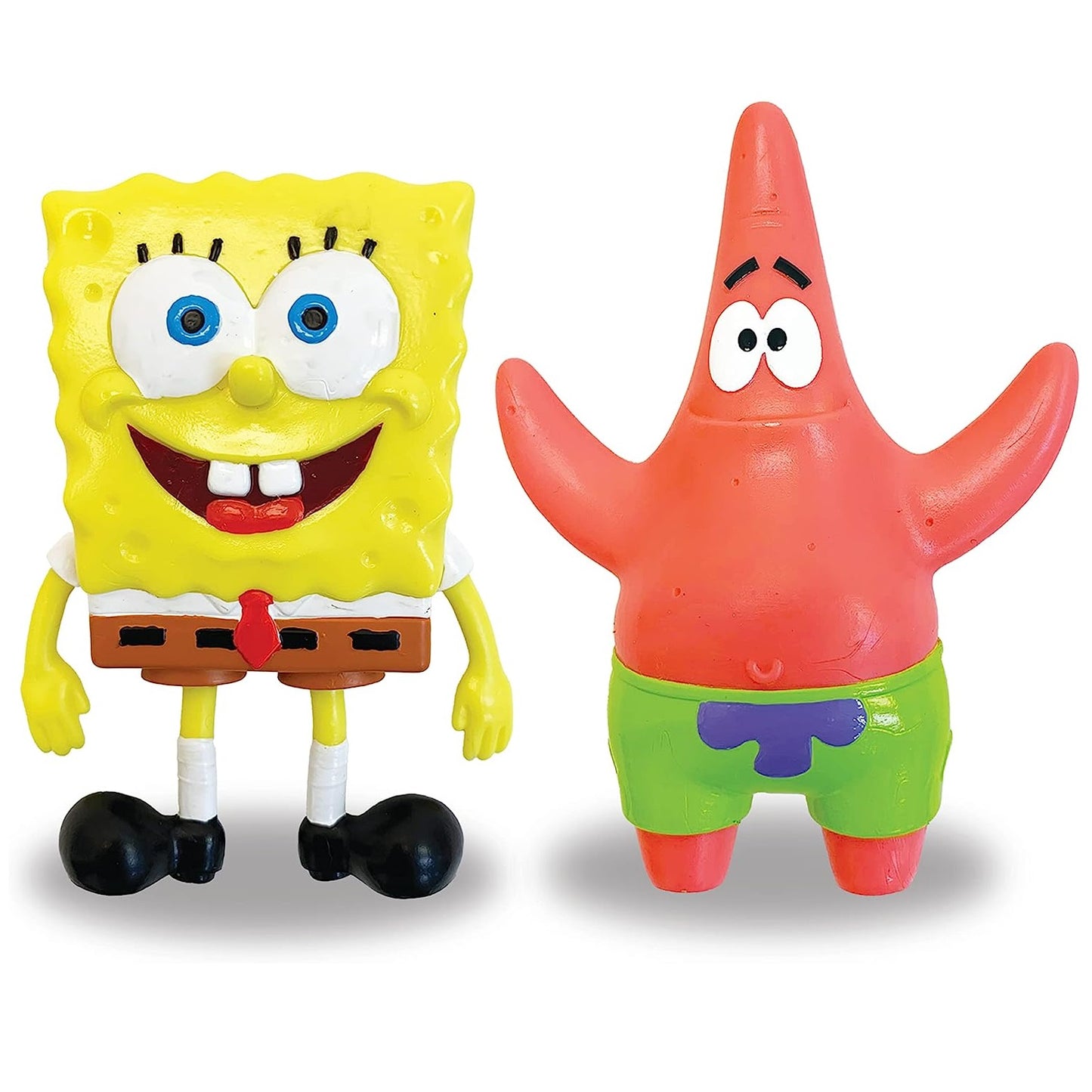Spongebob Squarepants and Patrick Star bendable 2pc figure set