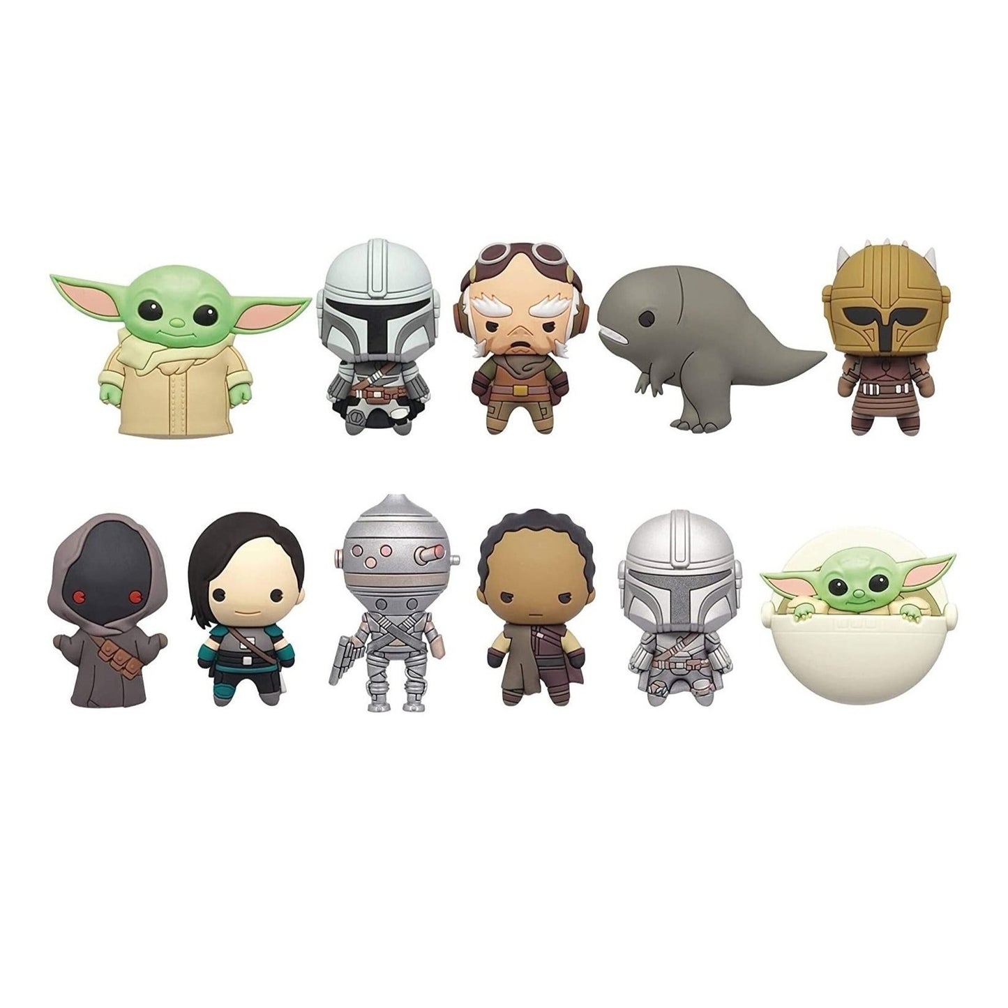 Star Wars - The Mandalorian 3D bag clip (1pc Random)