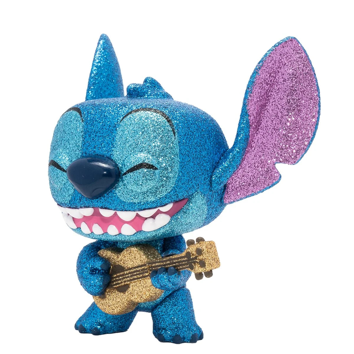 Stitch with ukulele from Lilo & Stitch Diamond Glitter vinyl figure