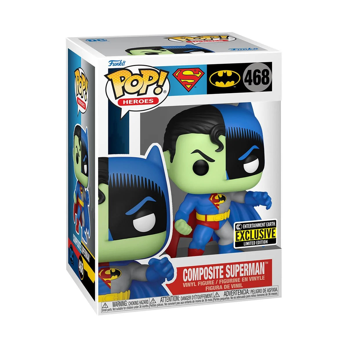 Composite Superman vinyl figure