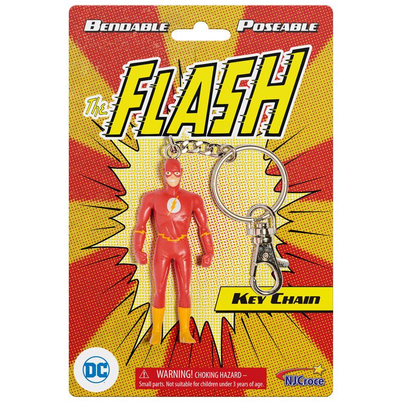 The Flash bendable keychain