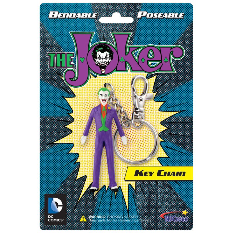 The Joker bendable keychain