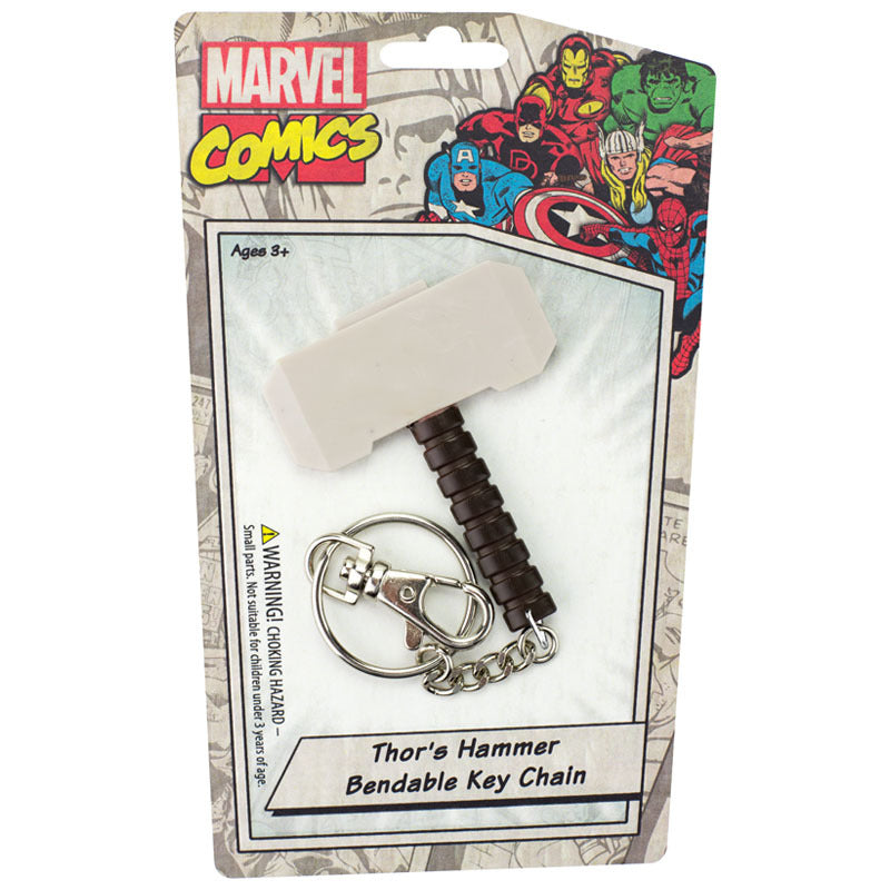 Mjolnir Thor's hammer bendable keychain