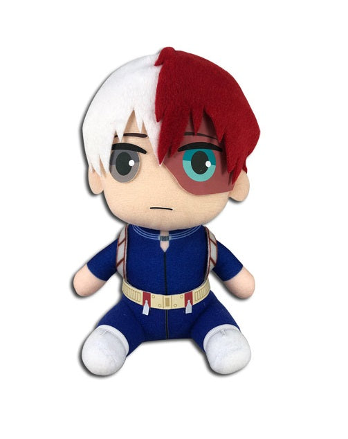 Todoroki in hero costume from My Hero Academia sitting plush