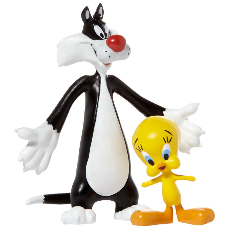 Tweety & Sylvester bendable figures