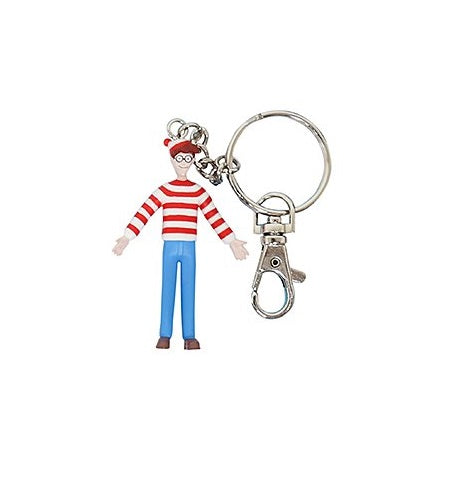 Where's Waldo? bendable keychain