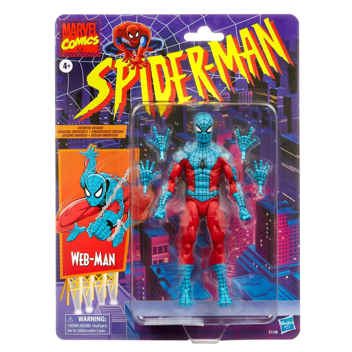 Web-Man from Marvel Legends Spider-Man action figure