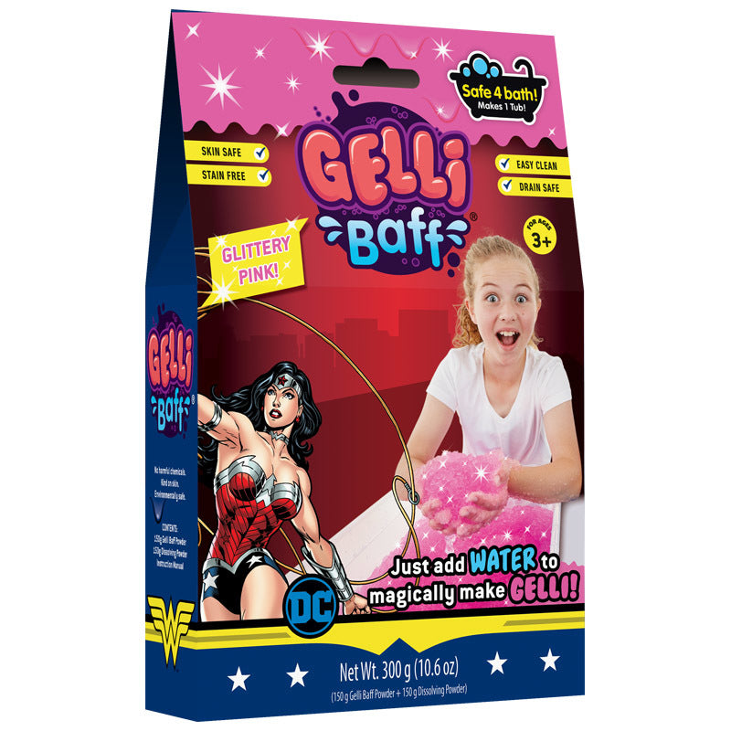 Wonder Woman Pink Glitter 150g gelli baff